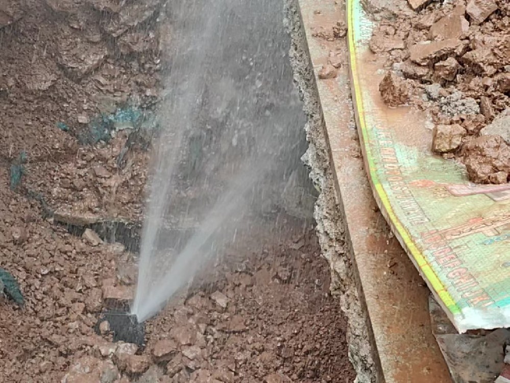 涞源县消防水管漏水检测定点开挖
